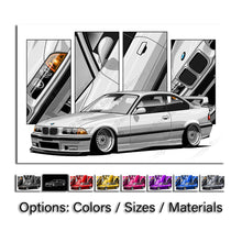 Load image into Gallery viewer, BMW 3 Series M3 E36 Coupe #154 - #162