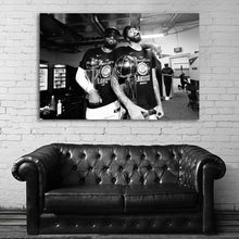 Load image into Gallery viewer, #010BW Lebron James x Anthony Davis
