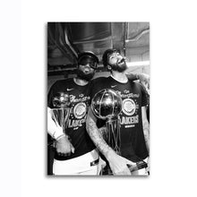 Load image into Gallery viewer, #012BW Lebron James x Anthony Davis