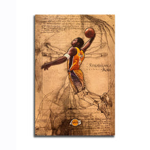 Load image into Gallery viewer, #165 Kobe Bryant x Leonardo Da Vinci