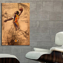 Load image into Gallery viewer, #165 Kobe Bryant x Leonardo Da Vinci