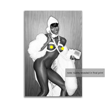 Load image into Gallery viewer, #033BW Naomi Campbell