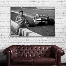 Load image into Gallery viewer, #014BW Ayrton Senna