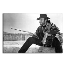 Load image into Gallery viewer, #010BW Clint Eastwood