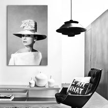 Load image into Gallery viewer, #040BW Audrey Hepburn