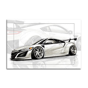 #002 Acura NSX