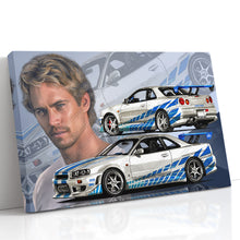 Load image into Gallery viewer, #002 Fast Furious Nissan Skyline GTR R34

