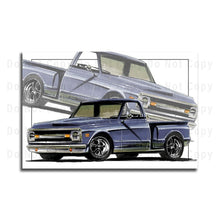 Load image into Gallery viewer, #043BW Chevy Truck C10
