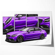 Load image into Gallery viewer, Mercedes C63 Sedan #009 - 0017
