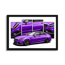 Load image into Gallery viewer, Mercedes C63 Sedan #009 - 0017
