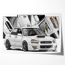 Load image into Gallery viewer, Subaru WRX Impreza 2004-2005 STI Blob Eye Sedan #019 - #027
