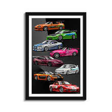 Load image into Gallery viewer, #020 Fast Furious Supra MK4 RX7 FD Eclipse GTR R34 Charger 240sx EVO Jetta
