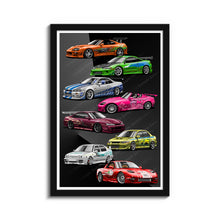 Load image into Gallery viewer, #020 Fast And Furious Supra MK4 RX7 FD Eclipse GTR R34 Charger 240sx EVO Jetta

