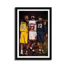 Load image into Gallery viewer, #020 Kobe Bryant x Michael Jordan x Lebron James

