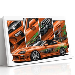 025 Fast and Furious Supra MK4 Dom Toretto