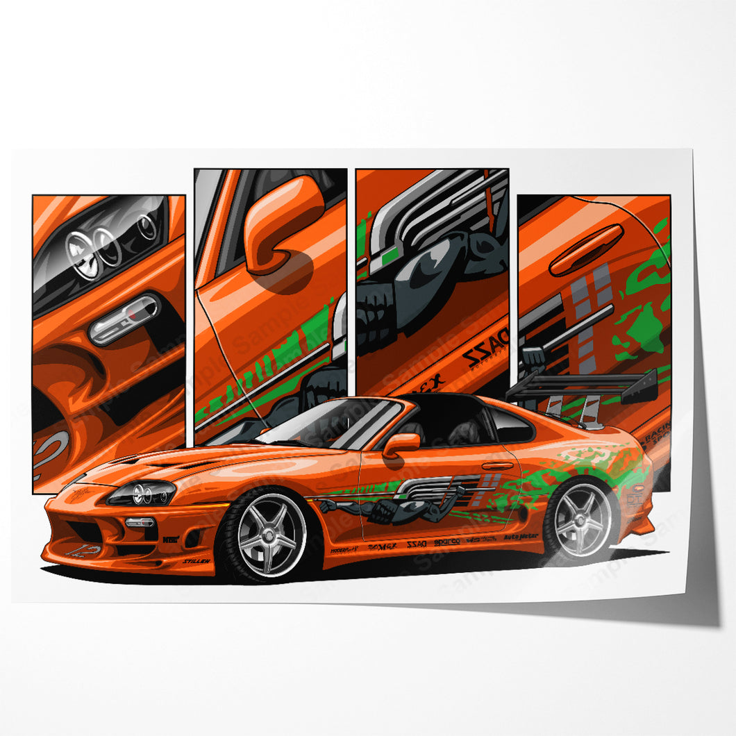 025 Fast and Furious Supra MK4 Dom Toretto