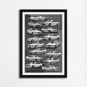BMW 3 Series M3 E30 E36 E46 E90 E92 E93 F80 F82 G80 G82 #028