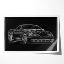 Load image into Gallery viewer, Ford Mustang 4th Gen 1999 2000 2001 2002 2003 2004 Cobra New Edge Convertible #055 - #063
