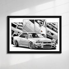 Load image into Gallery viewer, Nissan Skyline R34 #019 - #027
