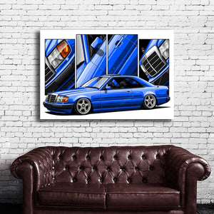 #080 Mercedes 300 AMG 190e W201 W124 Coupe