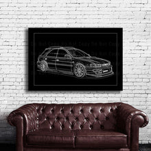 Load image into Gallery viewer, #157 Subaru Impreza WRX STI Meaneye GF8 Wagon
