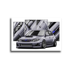 #145 SUBARU Impreza WRX STI 3rd Gen Wagon
