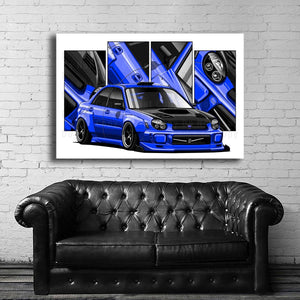 #117 Subaru Impreza WRX STI 2nd Gen Hawk Eye Sedan