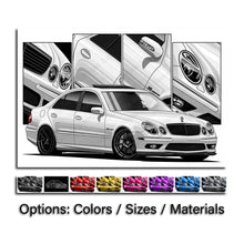 Load image into Gallery viewer, Mercedes E Class 3rd Gen E55 AMG 2003-2006 Pre-face #127-#135
