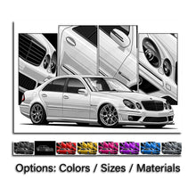 Load image into Gallery viewer, Mercedes E Class 3rd Gen E63 AMG 2007 - 2009 Facelift #136-#144
