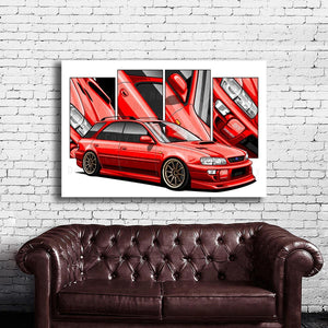 #158 Subaru Impreza WRX STI Meaneye GF8 Wagon