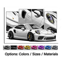 Load image into Gallery viewer, Porsche 911 991.2 GT3 RS #140 - #148
