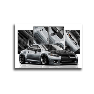 #077 Mitsubishi Eclipse 4th Gen EVO X