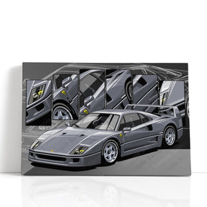 Ferrari F40 #010 - #018