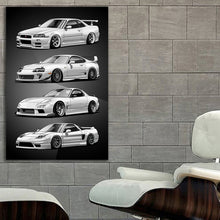 Load image into Gallery viewer, Nissan Skyline R34 Toyota Supra MK4 Mazda RX7 FD Acura NSX Mash Up
