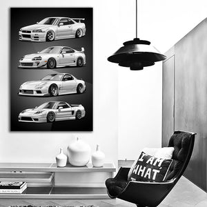 Nissan Skyline R34 Toyota Supra MK4 Mazda RX7 FD Acura NSX Mash Up