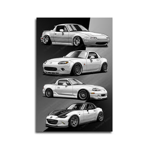 #230 Mazda Miata Generations