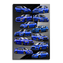 Load image into Gallery viewer, #236 Subaru WRX Impreza STI Meaneye Bugeye Blobeye Hawkeye Stinkeye Raptoreye Narrow Body
