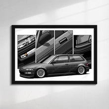 Load image into Gallery viewer, Honda Civic 4th Gen Hatchback Pre-face #481 - #489
