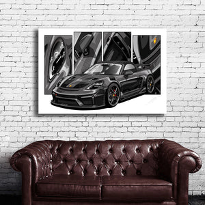 #105 Porsche 911 718