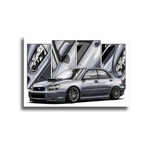 #263 Subaru WRX Blob Eye Sedan