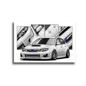 #137 SUBARU Impreza WRX STI 3rd Gen Wagon