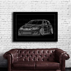 #139 SUBARU Impreza WRX STI 3rd Gen Wagon