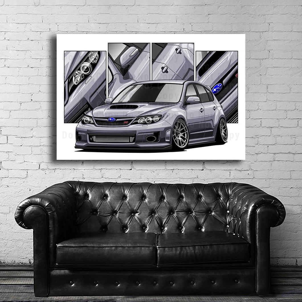#145 SUBARU Impreza WRX STI 3rd Gen Wagon
