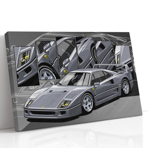 Ferrari F40 #010 - #018