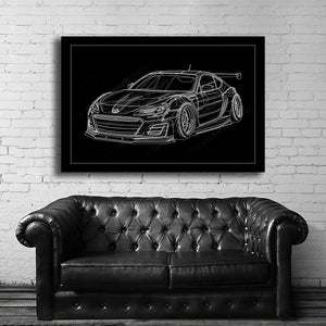 #193 Subaru BRZ 1st Gen Widebody
