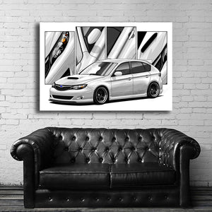 #209 Subaru WRX Stinkeye Narrow Body Wagon