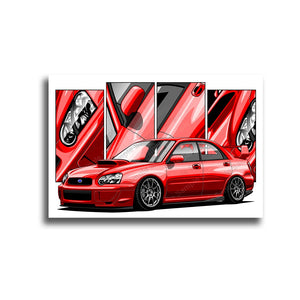 #258 Subaru WRX Blob Eye Sedan