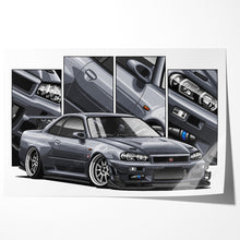 Load image into Gallery viewer, Nissan Skyline R34 #019 - #027
