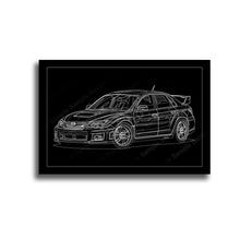 Load image into Gallery viewer, #012 Subaru WRX Stinkeye Sedan
