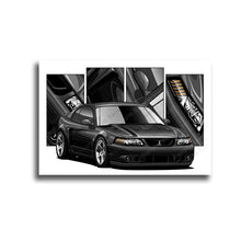 Load image into Gallery viewer, #129 Ford Mustang 4th Gen Mustang Cobra
